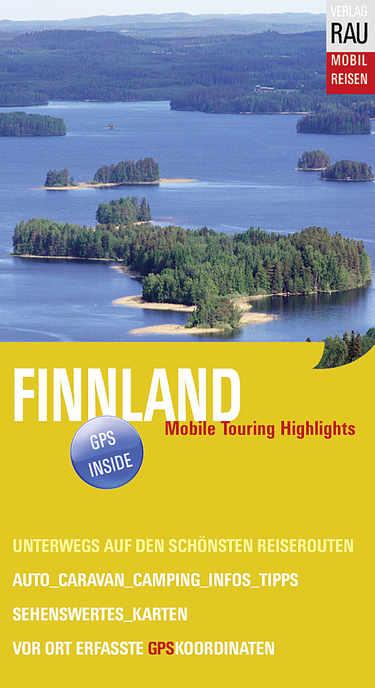 standard Reisebuch aus dem Rau-Verlag Finnland