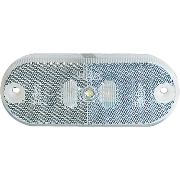 jokon LED-Begrenzungsleuchte Jokon mit Rückstrahler Farbe weiß 12 V Anschlusskabel