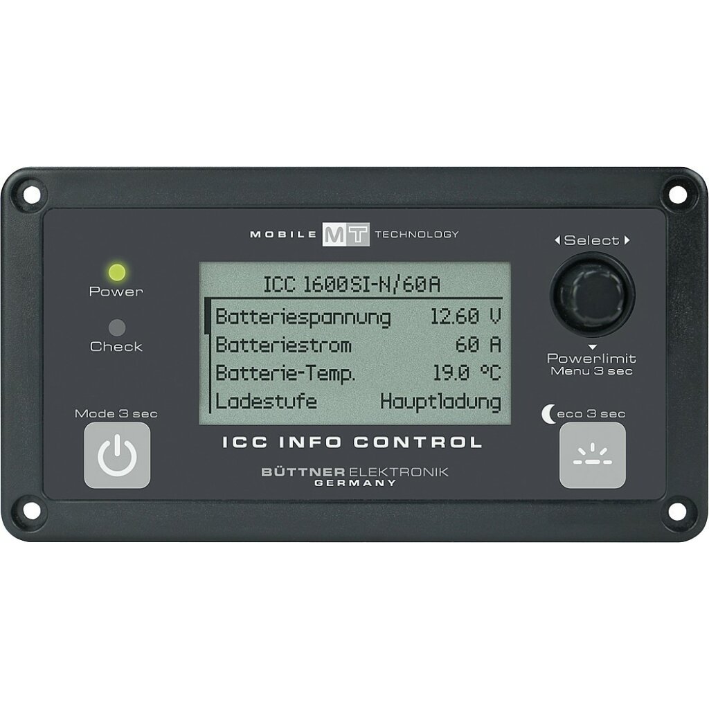 BÜTTNER DOMETIC Fernanzeige BÜTTNER ELEKTRONIK Universal - Remote - Control für ICC 1600/ 3000