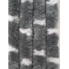 ARISOL Superflausch-Türvorhang grau/weiß gefleckt