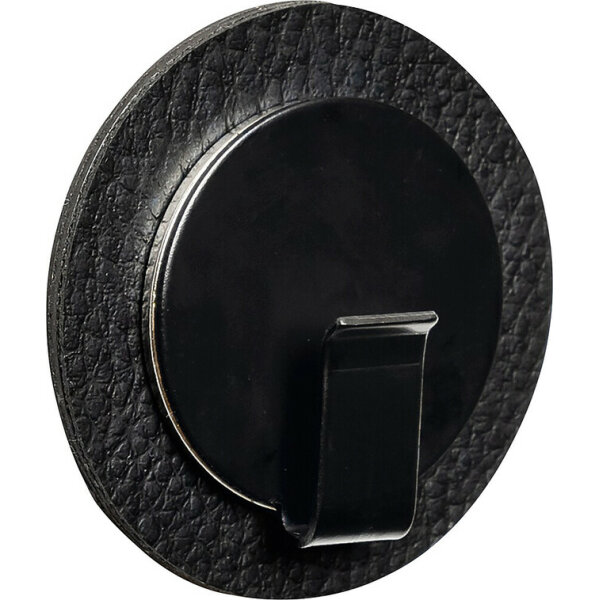 silwy Magnet-Haken CLEVER BLACK inkl. Metall-Nano-Gel-Pad BLACK